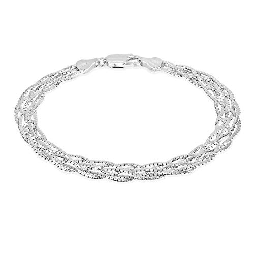 Tuscany Silver Damen - Armband 925 Sterling Silver Rundschliff Diamant 8.26.2742 von Tuscany Silver