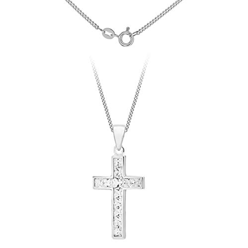 Tuscany Silver Damen - Kette 925 Sterling Silber Rundschliff Zirkonia 8.43.2144 von Tuscany Silver