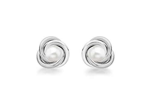 Tuscany Silver Damen - Ohrringe Sterling-Silber 925 Rundschliff Perle 8.58.8029 von Tuscany Silver