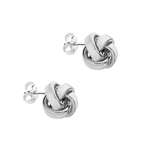 Tuscany Silver Damen Sterling Silber 12mm poliert Knot Stud Ohrringe 8.55.7309 von Tuscany Silver