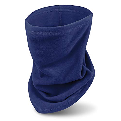 Tusenpy Schlauchschal Herren Damen,Winter Multifunktionstuch Halswärmer Halstuch Winddicht Gesichtsbedeckung für Ski Motorrad Running (Blau) von Tusenpy