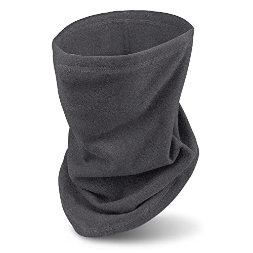 Tusenpy Schlauchschal Herren Damen,Winter Multifunktionstuch Halswärmer Halstuch Winddicht Gesichtsbedeckung für Ski Motorrad Running (grau) von Tusenpy