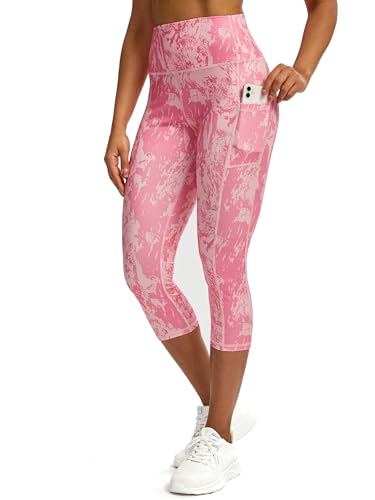 Tuspryt Sport Leggings Damen 3/4 Capri mit Taschen, Sporthose Blickdicht Fitnesshose Laufhose XL Tuspryt Sport Leggings Damen 3/4 Capri mit Taschen, Sporthose Blickdicht Fitnesshose Laufhose XL von Tuspryt