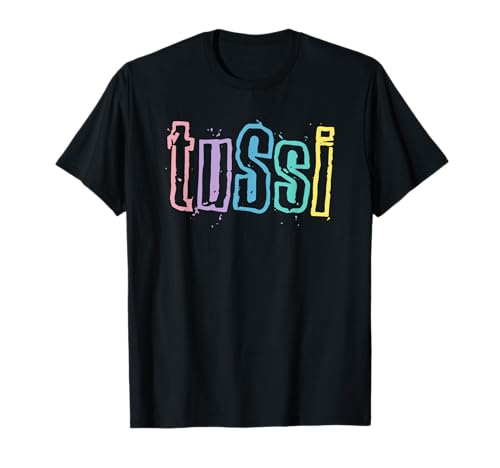 Tussi Logo für junge selbstbewusste freche Mädchen T-Shirt Tussi Logo für junge selbstbewusste freche Mädchen T-Shirt von Tussi Logo