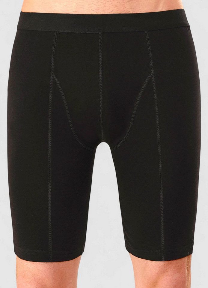 Tutku Elit Langer Boxer 3er-5er Pack Herren Boxershorts langes Bein – Schwarz, Weiß, Navy Blau Langes Bein-Design - Elastische Taille von Tutku Elit