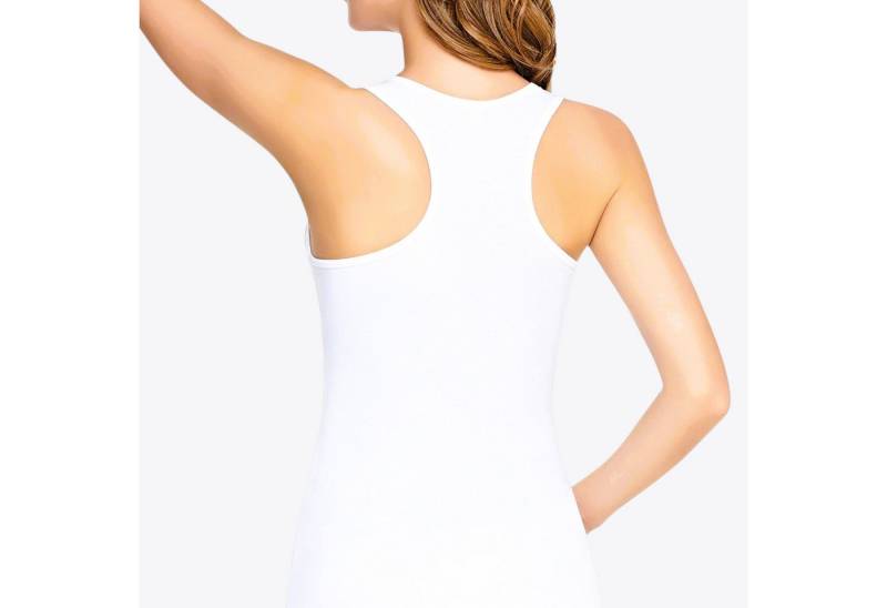 Tutku Elit Sporttop 2er-5er Pack Damen Modal Tops - Fitnessshirts Tank Tops (Spar-Set, 5-tlg., Mehrpack) Formstabil von Tutku Elit