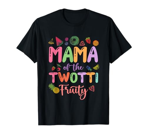 Fruchtiges Familienfest zum 2. Geburtstag von Mama of The Twotti Frutti T-Shirt von Tutti Fruity Tropical Birthday Party Theme Family