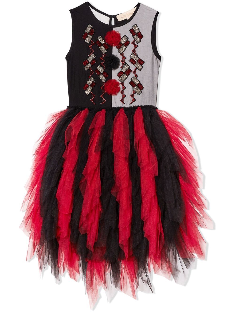 Tutu Du Monde Hello Scream Kleid mit Tutu - Schwarz von Tutu Du Monde