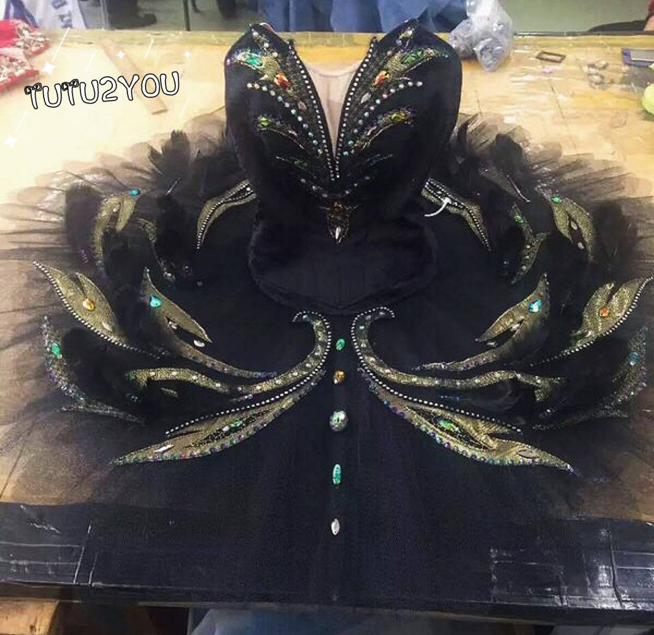 Bs-002 Black Swan Professionelles Ballett-Tutu Bs-002 Black Swan Professionelles Ballett-Tutu von Tutu2YouBoutique