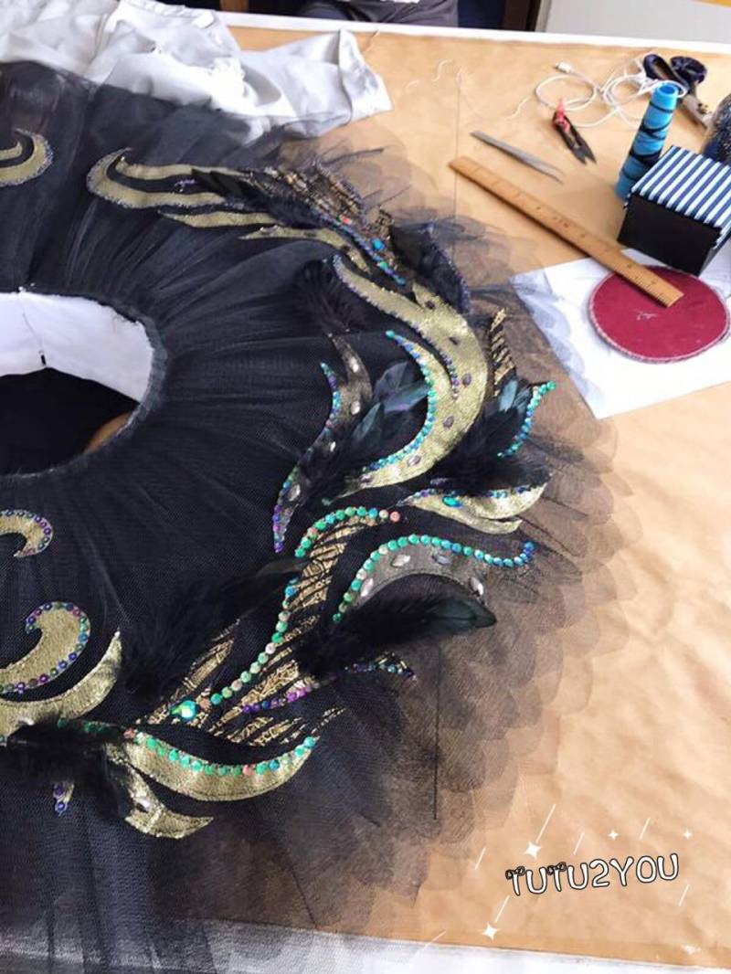 Bs-003 Black Swan Professionelles Ballett-Tutu von Tutu2YouBoutique