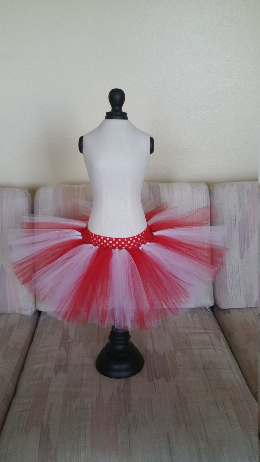 Rot-Weißes Kleinkind-Tutu Rot-Weißes Kleinkind-Tutu von TutusbyCharissa