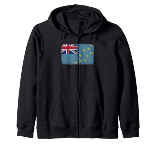 Tuvalu Flaggen-Grafik für Männer, Frauen, Kinder Kapuzenjacke von Tuvalu Flag Graphic Store