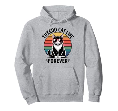 Smoking Katzenleben Männer Frauen Kinder Geschenk Pullover Hoodie Smoking Katzenleben Männer Frauen Kinder Geschenk Pullover Hoodie von Tuxedo Life Forever