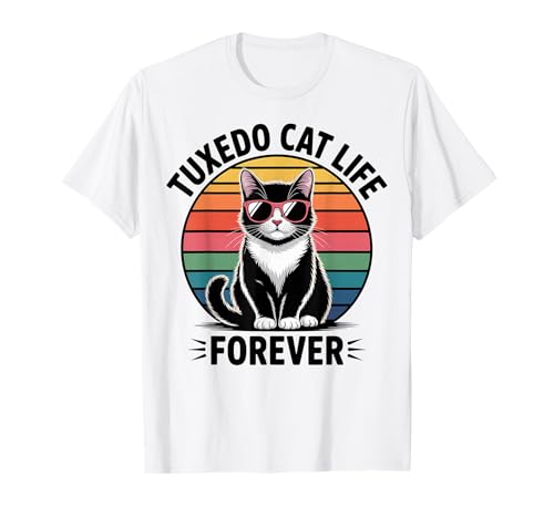 Smoking Katzenleben Männer Frauen Kinder Geschenk T-Shirt Smoking Katzenleben Männer Frauen Kinder Geschenk T-Shirt von Tuxedo Life Forever