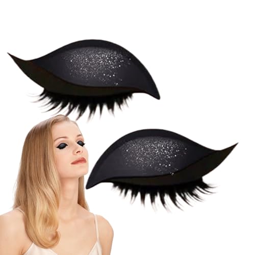 Tuxuseo Augen Make-up Aufkleber | Lazy Eye Shadow Wimpernpatch | Lazy Eyelash Stickers | 2-in-1 Wiederverwendbare Augen-Make-up-Aufkleber | Einfach Aufzutragender Lazy Makeups-Tool Tuxuseo Augen Make-up Aufkleber | Lazy Eye Shadow Wimpernpatch | Lazy Eyelash Stickers | 2-in-1 Wiederverwendbare Augen-Make-up-Aufkleber | Einfach Aufzutragender Lazy Makeups-Tool von Tuxuseo