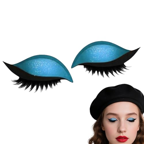 Tuxuseo Augen Make-up Aufkleber | Lazy Eye Shadow Wimpernpatch | Lazy Eyelash Stickers | 2-in-1 Wiederverwendbare Augen-Make-up-Aufkleber | Einfach Aufzutragender Lazy Makeups-Tool Tuxuseo Augen Make-up Aufkleber | Lazy Eye Shadow Wimpernpatch | Lazy Eyelash Stickers | 2-in-1 Wiederverwendbare Augen-Make-up-Aufkleber | Einfach Aufzutragender Lazy Makeups-Tool von Tuxuseo