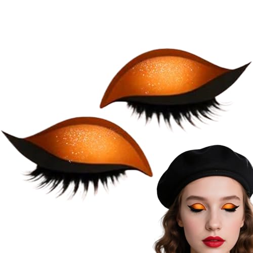 Tuxuseo Augen Make-up Aufkleber | Lazy Eye Shadow Wimpernpatch | Lazy Eyelash Stickers | 2-in-1 Wiederverwendbare Augen-Make-up-Aufkleber | Einfach Aufzutragender Lazy Makeups-Tool Tuxuseo Augen Make-up Aufkleber | Lazy Eye Shadow Wimpernpatch | Lazy Eyelash Stickers | 2-in-1 Wiederverwendbare Augen-Make-up-Aufkleber | Einfach Aufzutragender Lazy Makeups-Tool von Tuxuseo