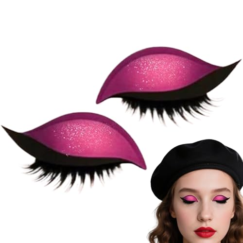 Tuxuseo Augen Make-up Aufkleber | Lazy Eye Shadow Wimpernpatch | Lazy Eyelash Stickers | 2-in-1 Wiederverwendbare Augen-Make-up-Aufkleber | Einfach Aufzutragender Lazy Makeups-Tool Tuxuseo Augen Make-up Aufkleber | Lazy Eye Shadow Wimpernpatch | Lazy Eyelash Stickers | 2-in-1 Wiederverwendbare Augen-Make-up-Aufkleber | Einfach Aufzutragender Lazy Makeups-Tool von Tuxuseo