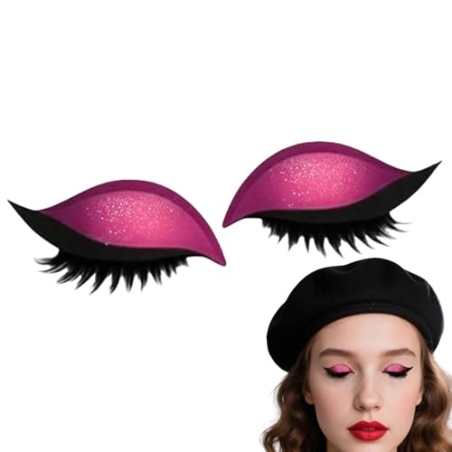 Tuxuseo Augen Make-up Aufkleber | Lazy Eye Shadow Wimpernpatch | Lazy Eyelash Stickers | 2-in-1 Wiederverwendbare Augen-Make-up-Aufkleber | Einfach Aufzutragender Lazy Makeups-Tool Tuxuseo Augen Make-up Aufkleber | Lazy Eye Shadow Wimpernpatch | Lazy Eyelash Stickers | 2-in-1 Wiederverwendbare Augen-Make-up-Aufkleber | Einfach Aufzutragender Lazy Makeups-Tool von Tuxuseo