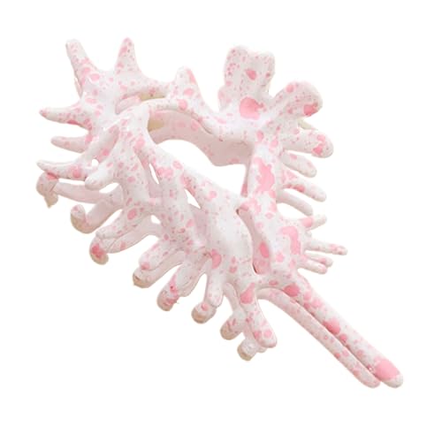Tuxuseo Muschel Haarspange, Modisches Haaraccessoire, Nicht Rutschende Dekorative Muschel Haarklammer für Frauen, Hochzeit, Alltag, Sport, von Tuxuseo