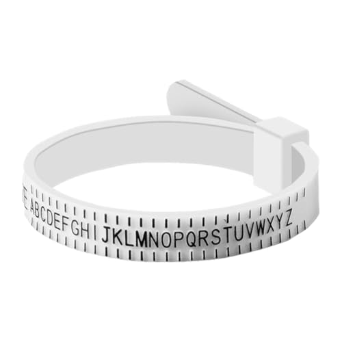 Ring Sizer Measure Wedding Ring Sizer Gauge Adjustable Ring Measurement Tool For Men And Women, Refer to description, Siehe Beschreibung, Uni Ring Sizer Measure Wedding Ring Sizer Gauge Adjustable Ring Measurement Tool For Men And Women, Refer to description, Siehe Beschreibung, Uni von Tuxxjzm