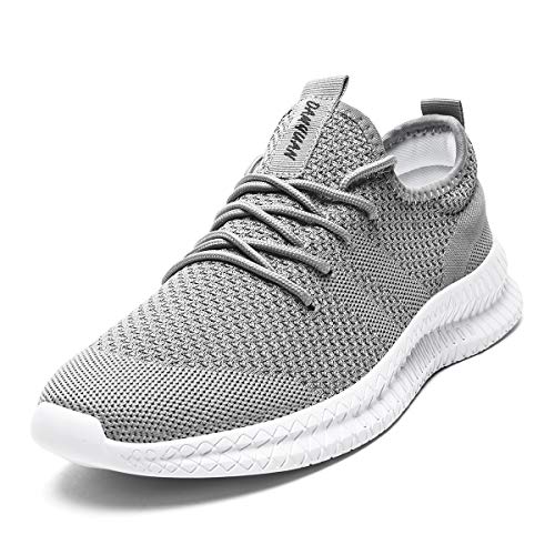 Tvtaop Herren Schuhe Sneaker Laufschuhe Turnschuhe Tennisschuhe rutschfest Leichtgewichts Atmungsaktiv Outdoor Straßenlaufschuhe Joggingschuhe Freizeitschuhe,Grau 45 EU Tvtaop Herren Schuhe Sneaker Laufschuhe Turnschuhe Tennisschuhe rutschfest Leichtgewichts Atmungsaktiv Outdoor Straßenlaufschuhe Joggingschuhe Freizeitschuhe,Grau 45 EU von Tvtaop