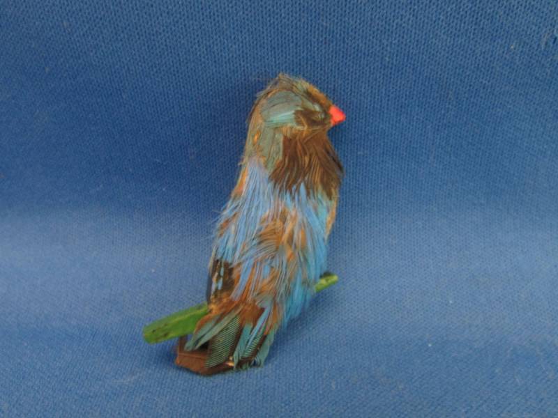 Echte Federn Vogel Brosche von TweedandTaffeta