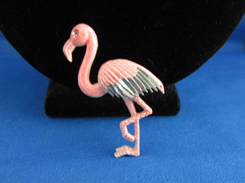 Flamingo Pin von TweedandTaffeta