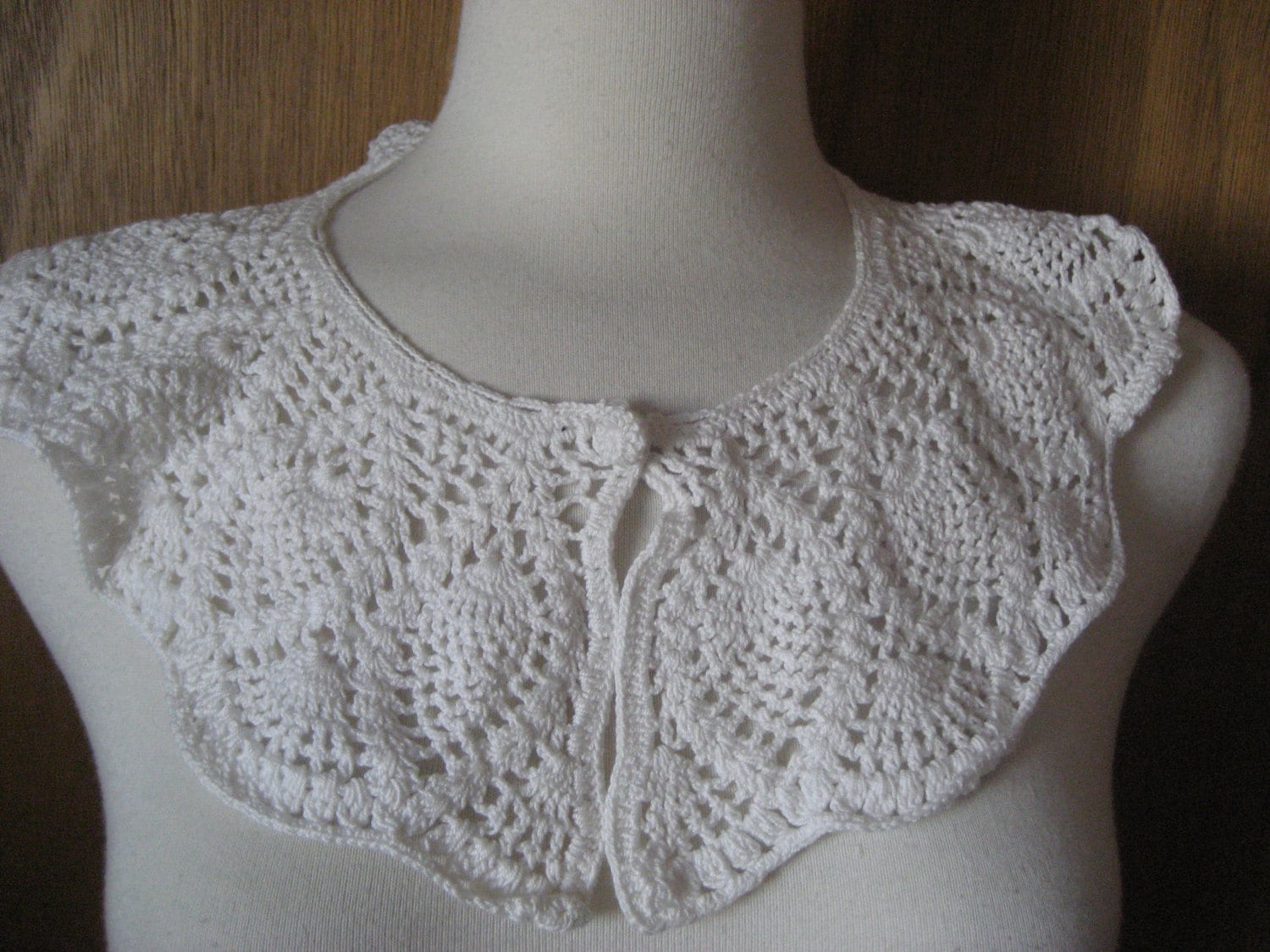 Gehäkelter Kragen von TweedandTaffeta