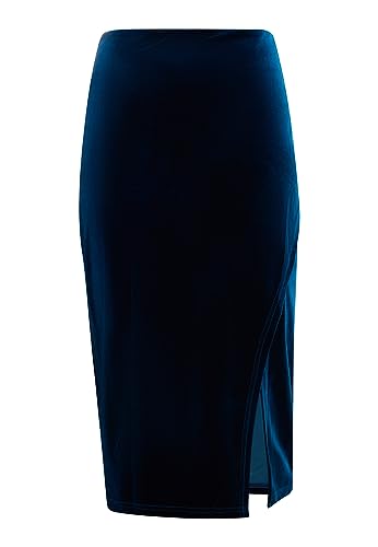 Tweek Damen Midirock 19229178-TW01, BLAU, XL von Tweek