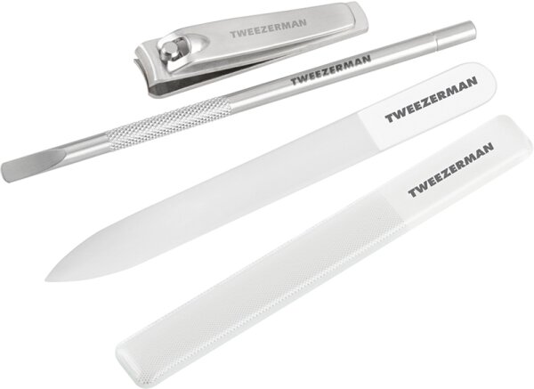Tweezerman Glass Manicure Set - Maniküre Set von Tweezerman