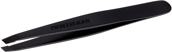 Tweezerman Slant Tweezer - Schräge Pinzette, Full Black von Tweezerman