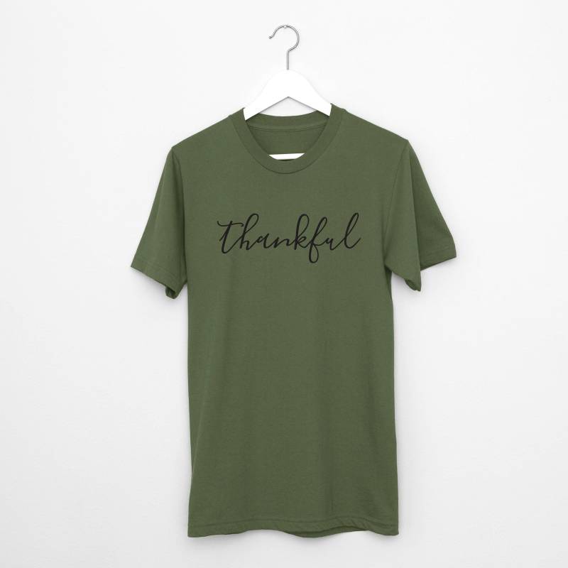 Dankbar T Shirt/Thanksgiving Urlaub Christian Weihnachtsgeschenk Geschenk Für Freundin Grafik-T-Shirt Süße Tshirts von Twelve9Printing