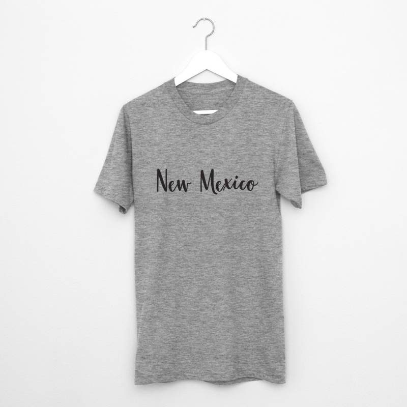 New Mexico T Shirt - Unisex Santa Fe Albuquerque Staat Von Home Freund Geschenk Freundin von Twelve9Printing