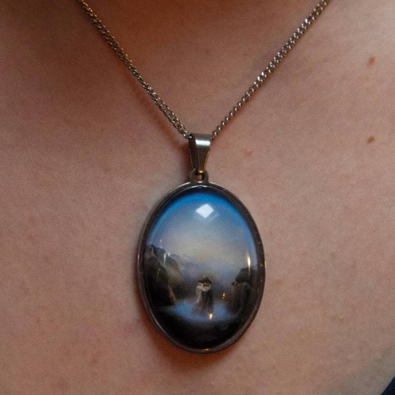 Kunst Schmuck, Cabochon Anhänger Mit Reproduktion, 30x40mm Kunst Schmuck, Cabochon Anhänger Mit Reproduktion, 30x40mm von TwentschKunstProduct