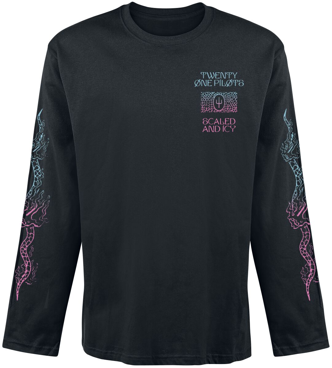 Twenty One Pilots Langarmshirt - Sai Scale - S bis XXL - für Männer - Größe XXL - schwarz - Lizenziertes Merchandise! Twenty One Pilots Langarmshirt - Sai Scale - S bis XXL - für Männer - Größe XXL - schwarz - Lizenziertes Merchandise! von Twenty One Pilots