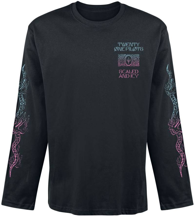 Twenty One Pilots Langarmshirt - Sai Scale - S bis XXL - für Männer - Größe XXL - schwarz - Lizenziertes Merchandise! Twenty One Pilots Langarmshirt - Sai Scale - S bis XXL - für Männer - Größe XXL - schwarz - Lizenziertes Merchandise! von Twenty One Pilots