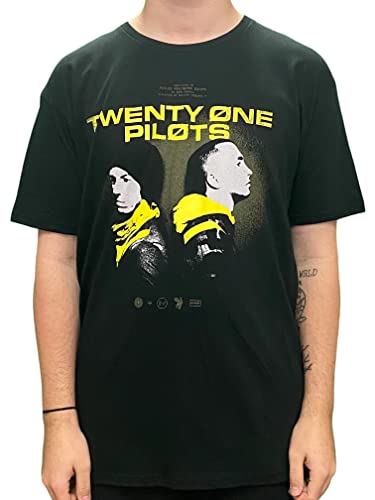 Twenty One Pilots T Shirt Back to Back Trench Band Logo Nue offiziell Herren XXL von Twenty One Pilots