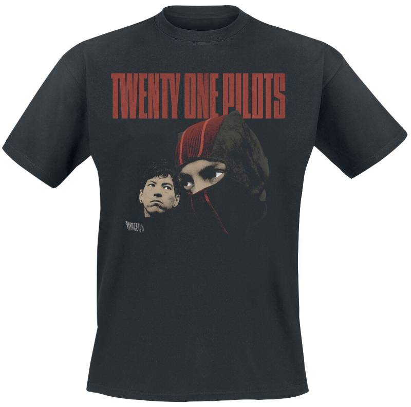 Twenty One Pilots Two Heads T-Shirt schwarz in XL von Twenty One Pilots