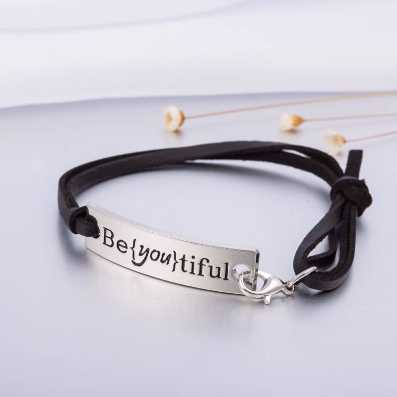 Lederarmband Be You Tiful von Twenty3South