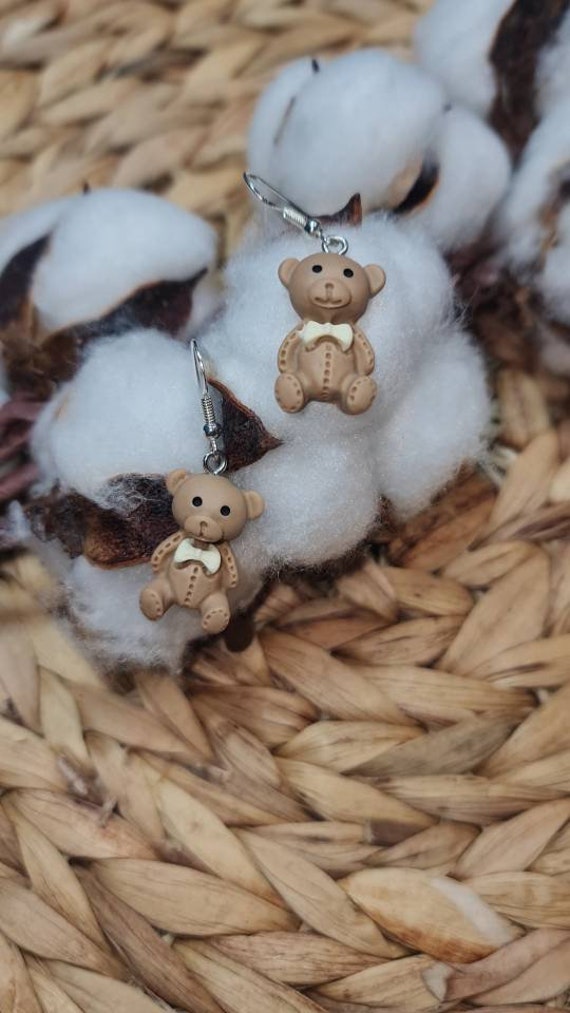 Kawaii Ohrringe Teddy Einhorn Fuchs Löwe Geschenkidee Mädchen Damen von Twenty4Beads