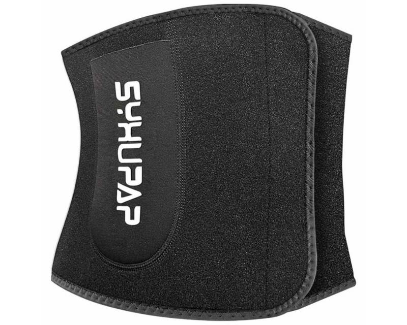 Twiephav Bauchweggürtel Schwitzgürtel Gewichthebergürtel Für Damen und Herren Fitness Gürtel Verstellbarer Klettverschluss, Schwitzen durch Wärmespeicherung von Twiephav