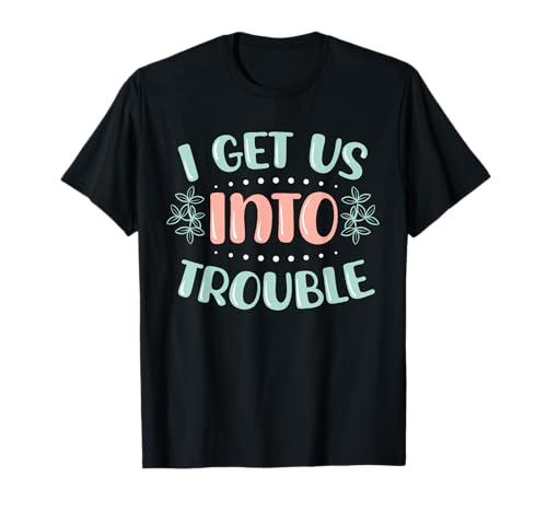Ich bringe Uns Raus aus der Klemme Zwillinge, passende Zwillingsmädchen, Jungen T-Shirt Ich bringe Uns Raus aus der Klemme Zwillinge, passende Zwillingsmädchen, Jungen T-Shirt von Twin Matching Design