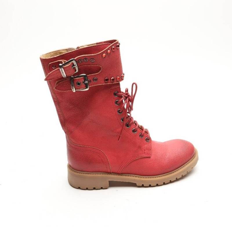 Twin Set Biker Boots EUR 37 Rot von Twin Set