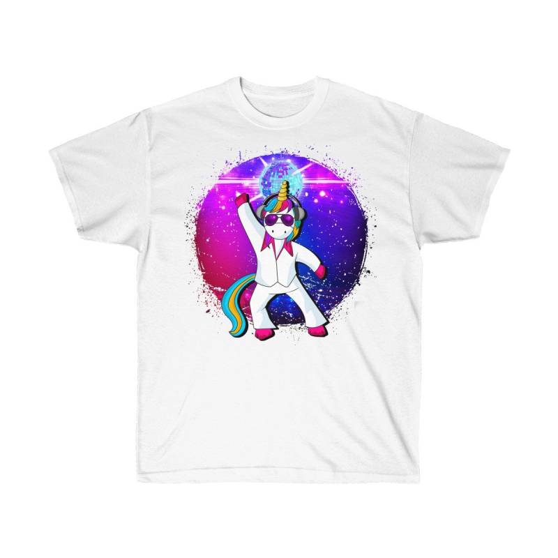 Disko Einhorn Hemd, Shirt, 80Er Jahre Tanzen Einhorn-T-Shirt, 70Er Nostalgie-Shirt Disko Einhorn Hemd, Shirt, 80Er Jahre Tanzen Einhorn-T-Shirt, 70Er Nostalgie-Shirt von TwinTeeShirts