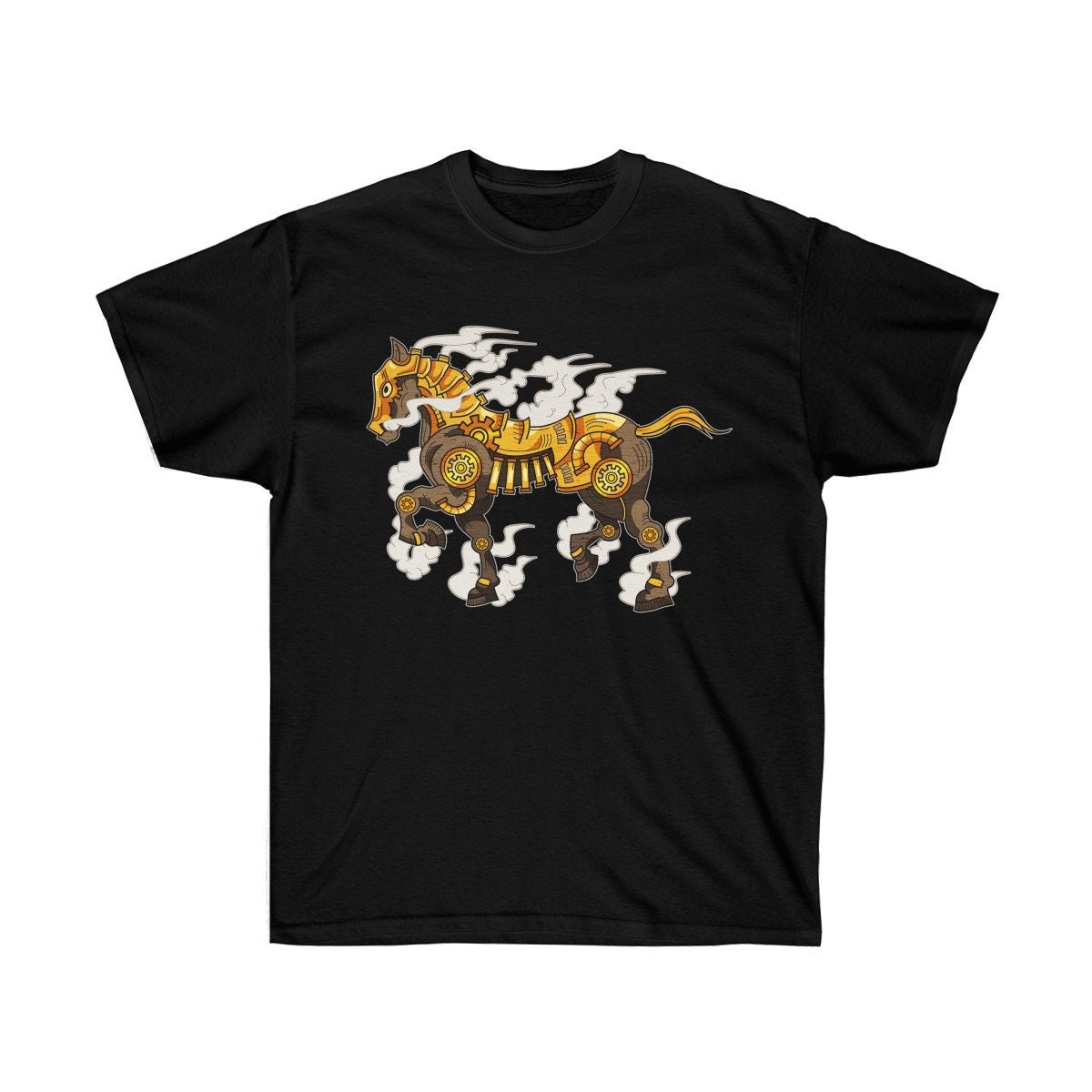 Steampunk Horse T-Shirt, Lover Steam Punk Lover, Gift Steampunk Horse T-Shirt, Lover Steam Punk Lover, Gift von TwinTeeShirts