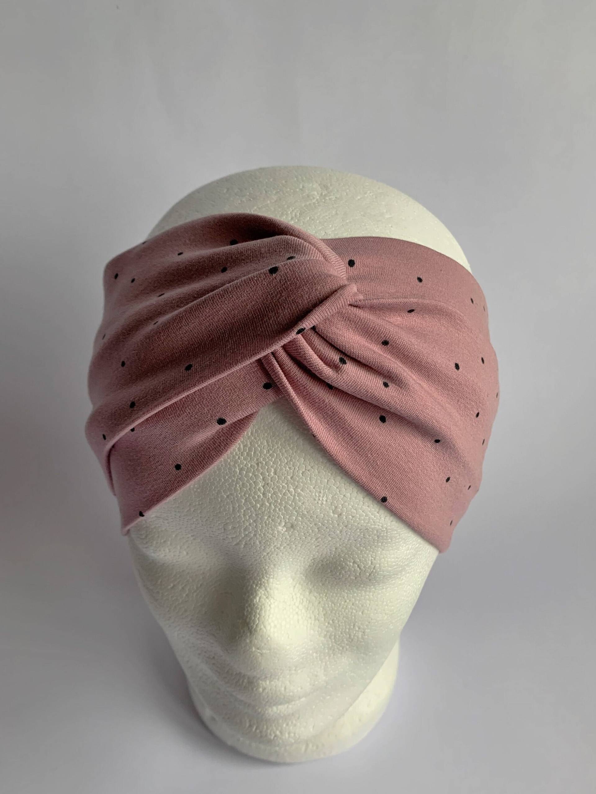 stirnband Haarband Handmade Dehnbar Verschiedene Größen Turban Dunkelblau Rosé Pünktchen Dots Punkte stirnband Haarband Handmade Dehnbar Verschiedene Größen Turban Dunkelblau Rosé Pünktchen Dots Punkte von Twinecult