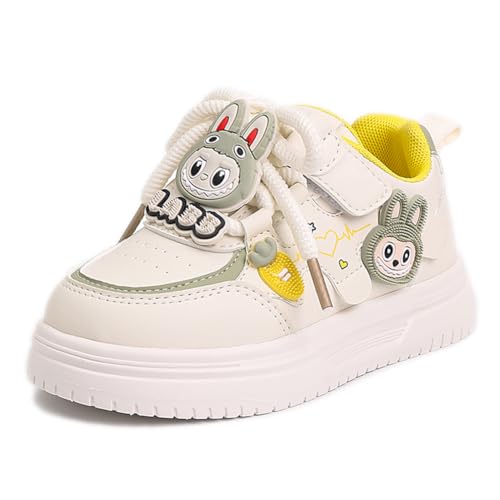 Basketballschuhe Kinder für Jungen und Mädchen High Top Outdoor Sportschuhe Atmungsaktive Turnschuhe Sneaker Gelb EU 26 von Twinice