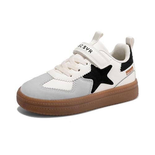 Basketballschuhe Kinder für Jungen und Mädchen High Top Outdoor Sportschuhe Atmungsaktive Turnschuhe Sneaker Schwarz EU 32 von Twinice