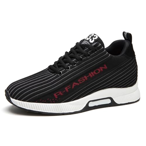 Elevate Shoes Herren, Schuhe Mit ErhöHung Herren 4-10cm, Schuhe Die GrößEr Machen Herren 10cm Schwarz EU 37 Elevate Shoes Herren, Schuhe Mit ErhöHung Herren 4-10cm, Schuhe Die GrößEr Machen Herren 10cm Schwarz EU 37 von Twinice